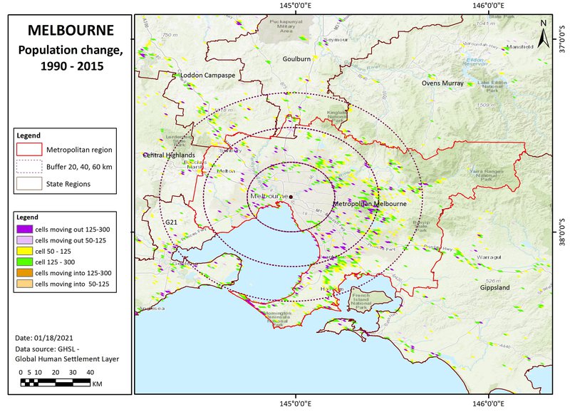 GHSL_Melbourne_Pop_change_1990-2015