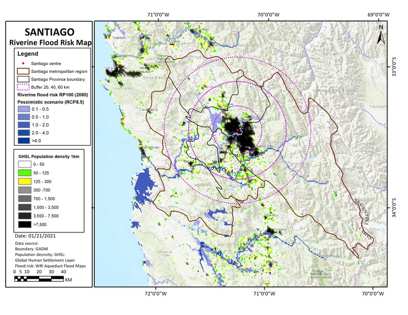 GHSL_Santiago_riverinefloodrisk_popdensity_1km_2015